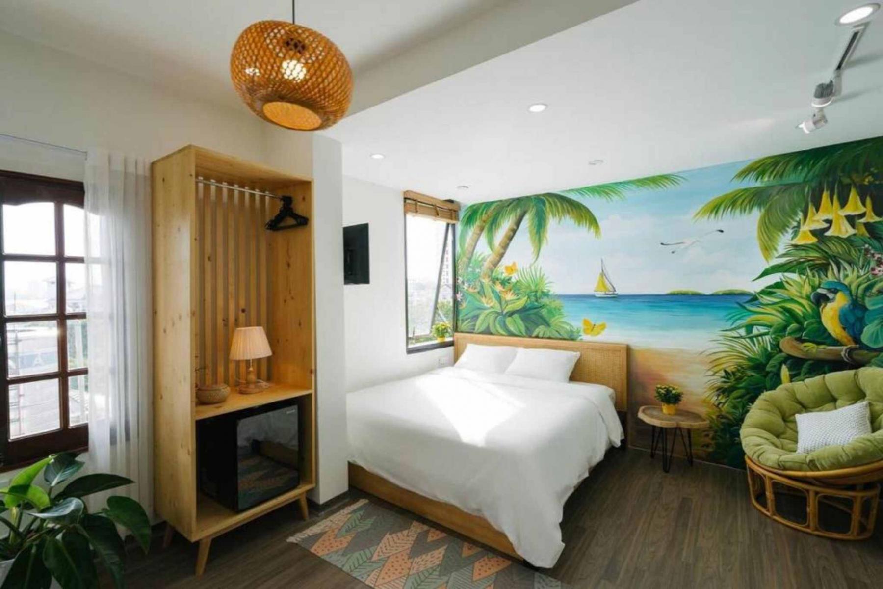 Thiết kế đậm chất tropical của Eden Wsetlake Hanoi Hotel 